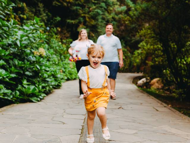 Ensaios fotográficos de Jeanne, Djony e Diandra | Ensaio de família no Lago Negro. 