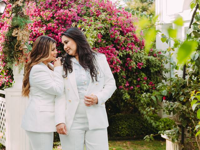 Casais e Casamentos  de Ana e Karine  | Ensaio fotográfico no Colline de France.