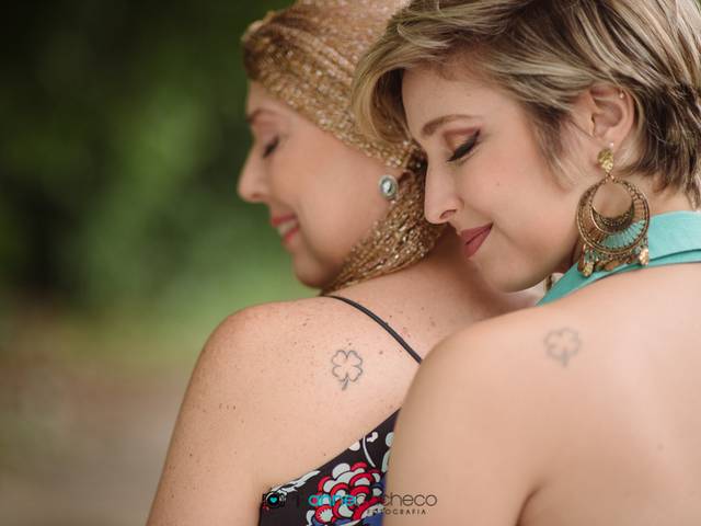 Ensaio familia de Amor de mãe e filha