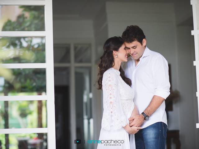 Ensaio gestante de Mariana