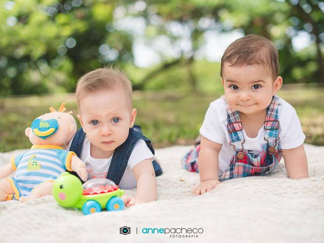 Ensaio familia de João e Pedro