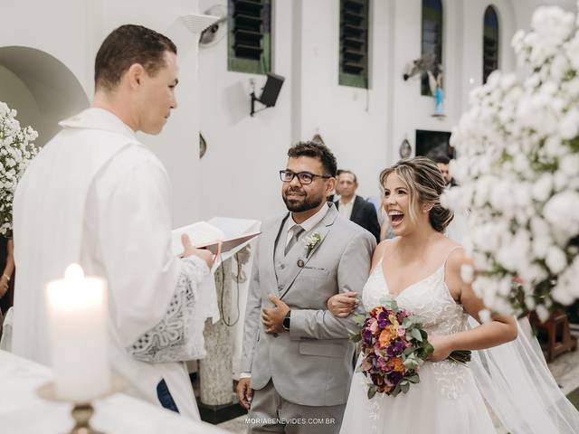 Fotografia de Casamento de  Igreja Nossa Senhora da Conceição -João Monlevade-Minas Gerais Carla e Raphael Fotografia de Casamento