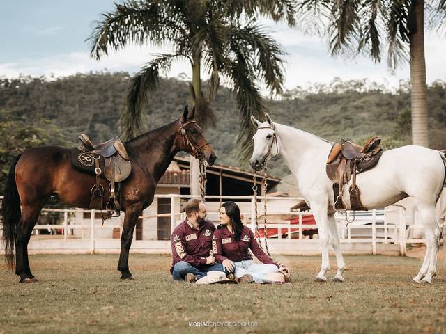 Ensaios de Pré-Casamento de Haras Gabiroba - Itabira MG - Rayssa e Matheus