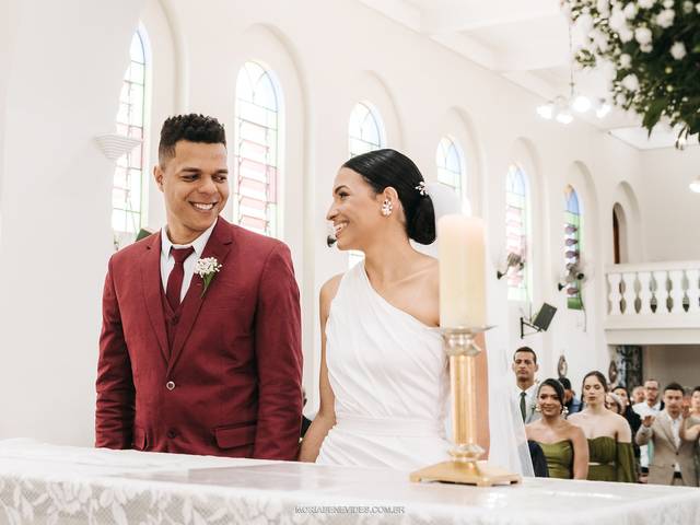 Fotografia de Casamento de Igreja Nossa Senhora da Conceição, Singular Eventos, João Monlevade MG - Aline e Sávio Fotografia de Casamento 