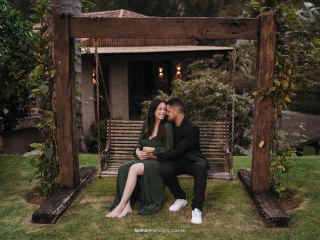 Ensaios de Pré-Casamento de Bougainville Farm Lívia e Deivison