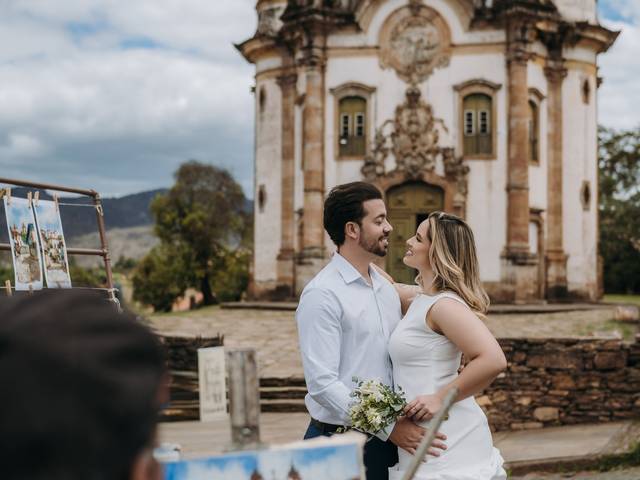 Ensaios de Pré-Casamento de  Ouro Preto, Rarity Chalés -/MG - Cássia e João Paulo