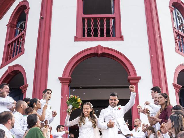 Fotografia de Casamento de Igreja Matriz São José da Lagoa, Nova Era-MG, Fotografia de Casamento Vitória e Tiago