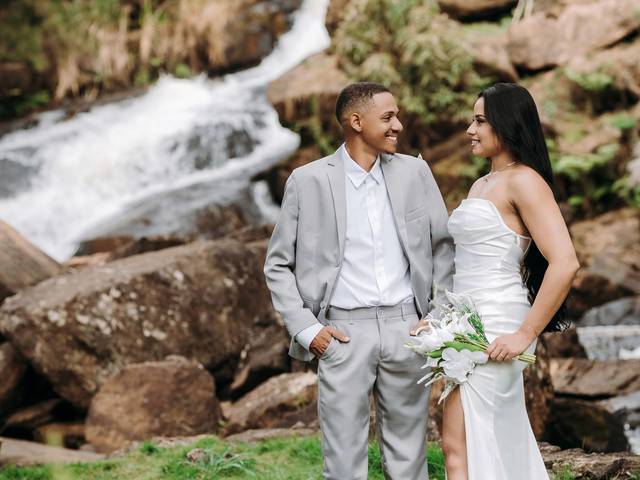 Fotografia de Casamento de Cachoeira Boutique Hotel - Caratinga - Joyce e Daniel