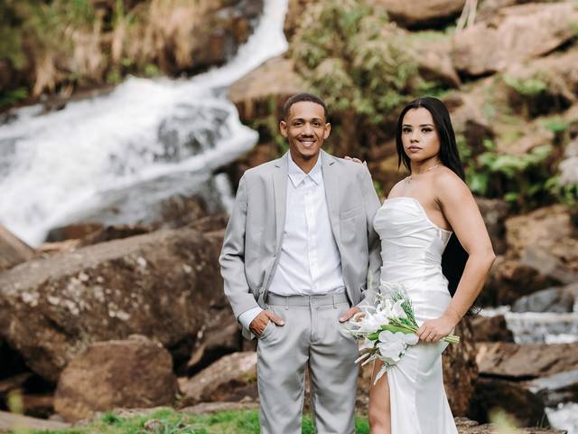 Ensaios de Pré-Casamento de Cachoeira Boutique Hotel - Caratinga - Joyce e Daniel