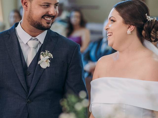 Fotografia de Casamento de Igreja Matriz São Domingos de Gusmão, São Domingos do Prata - MG - Fotografia de Casamento Lorrany e Pablo
