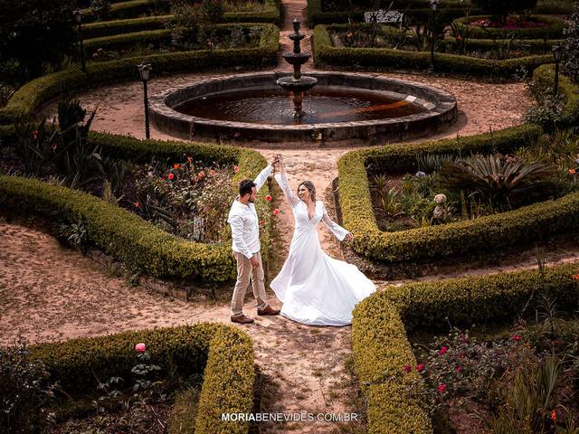 Ensaios de Pré-Casamento de Daniela e Marcus - Santuário do Caraça - Ensaio Pré-Casamento
