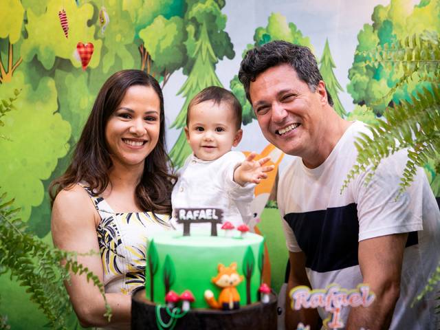 Festa Infantil de Rafael fez 1 ano