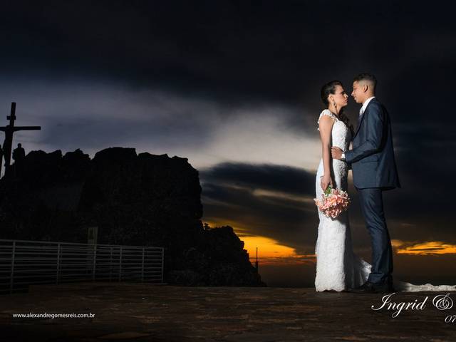 Casamentos de Ingrid e Wallace