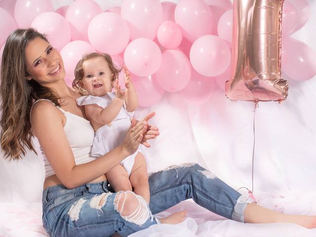 Família de Lívia 1 aninho