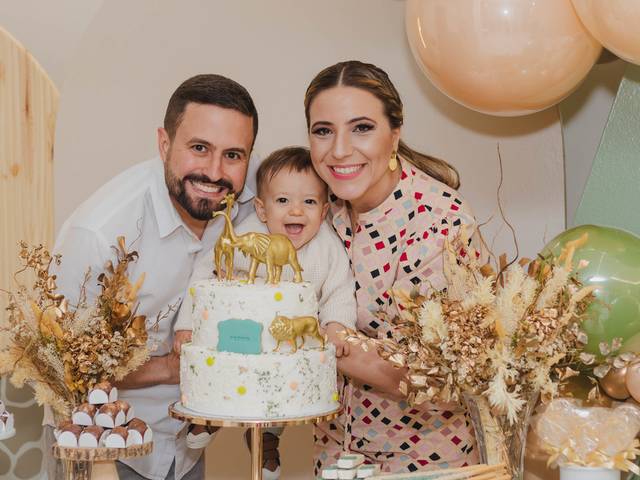 Fotografia Festa Infantil de Festa de Aniversário 1 ano - Pedrinho