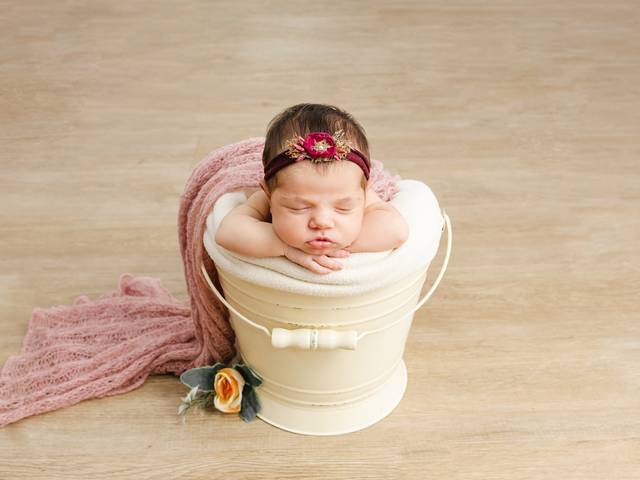 Newborn de Ensaio Newborn da Olívia