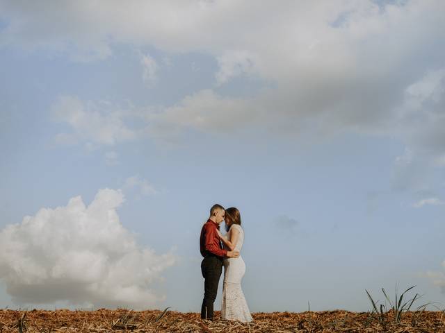 Pré Wedding  de Beatriz e Leonardo | Ensaio no Canavial