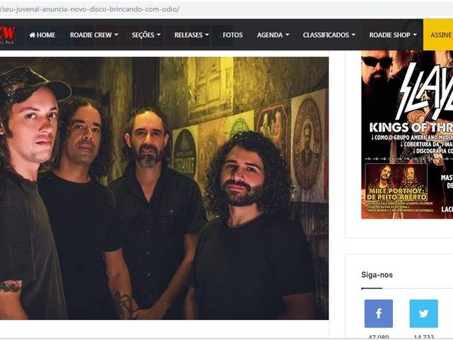 Músicos/Bandas de Fotos Promocionais