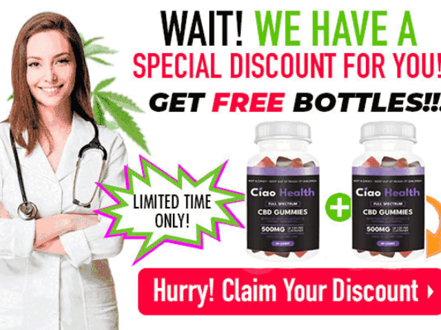 health of Ciao Health Full Spectrum CBD Gummies – Non-THC Gummies for Anxiety, Sleep & Pets