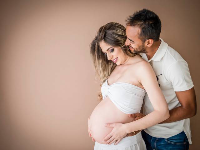 Ensaio Gestante de Josiane à espera de Lucca