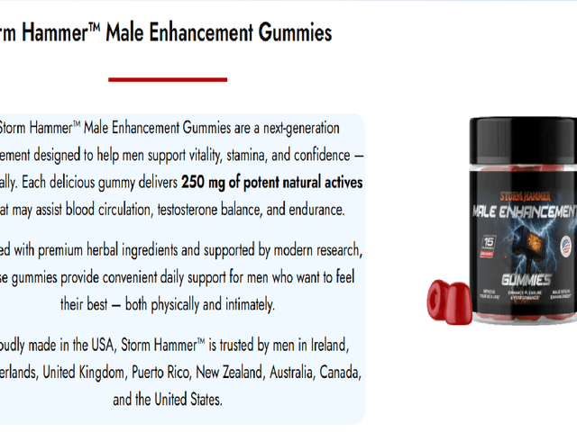 Storm Hammer Gummies of Storm Hammer Gummies
