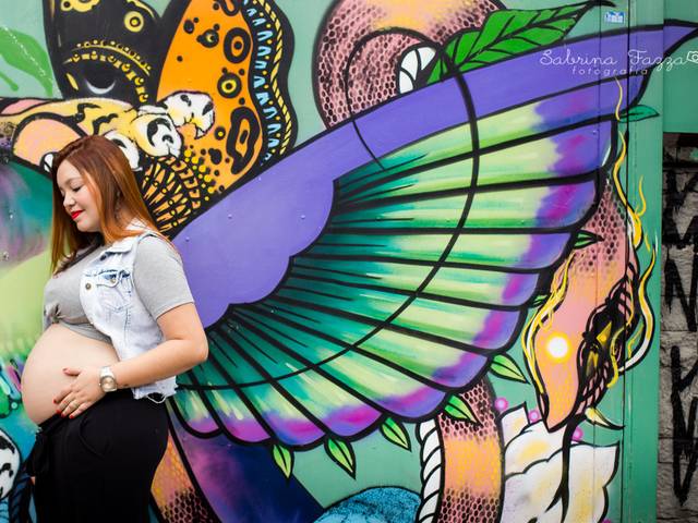 Gestante de Gestação Samanta