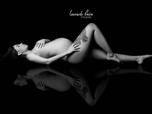 Gestante de Carolina à espera do Kael