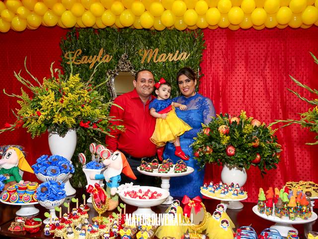 Aniversários de 1 aninho Layla Maria