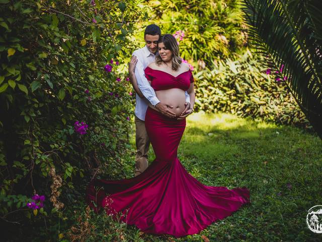 GESTANTE de A DOCE ESPERA POR LARA