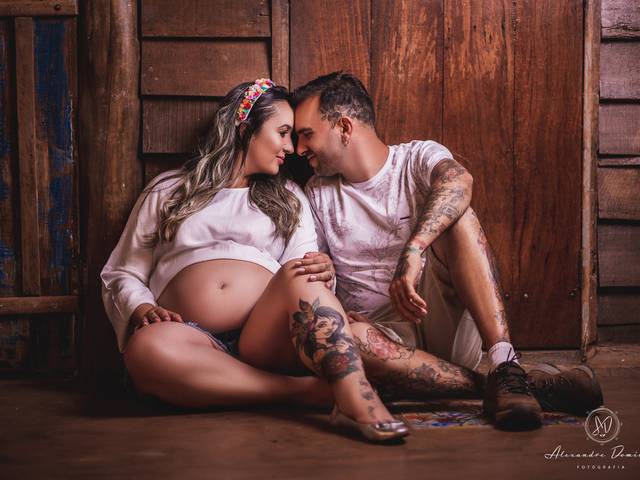 GESTANTE de DOCE ESPERA POR CLARA