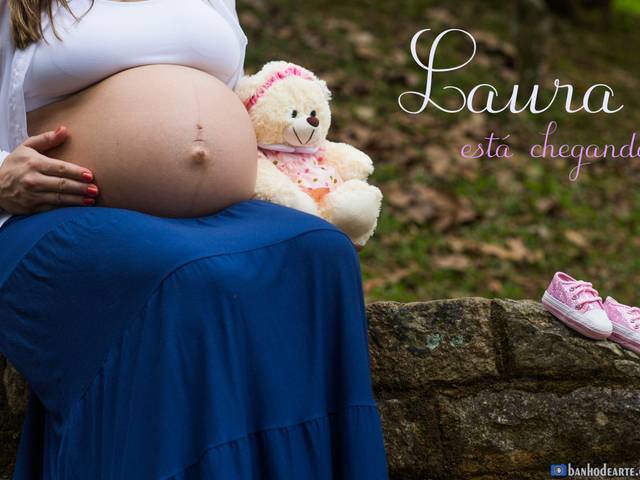 Gestante de À espera de Laura