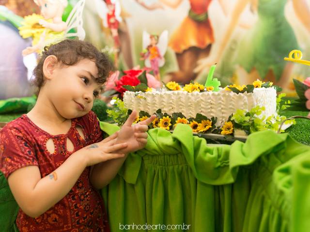Aniversário Infantil de Tema Tinker Bell | Alice 4 anos