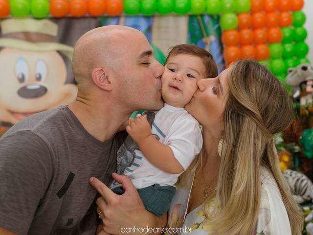 Aniversário Infantil de Tema Mickey Safari | Daniel 1 ano