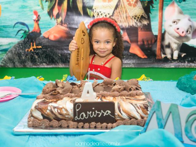 Aniversário Infantil de Tema Moana | Larissa 4 anos