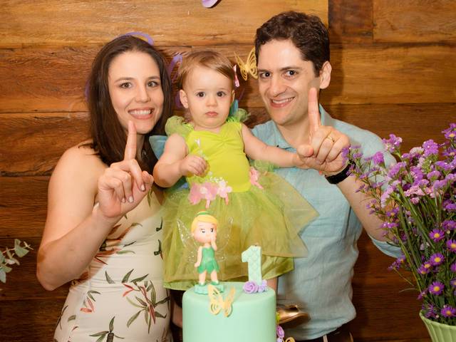 Aniversário Infantil de Tema Sininho | Elisa 1 ano