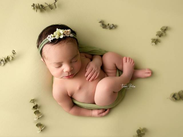 Newborn de Ensaio Newborn Yasmin 