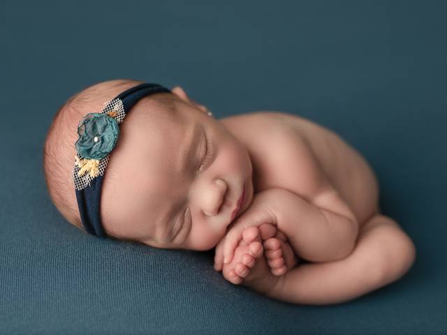 Newborn de Ensaio Newborn Flora