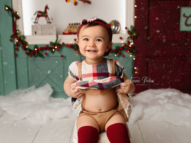 Mini Sessão  de Sessão de Natal - Luisa 