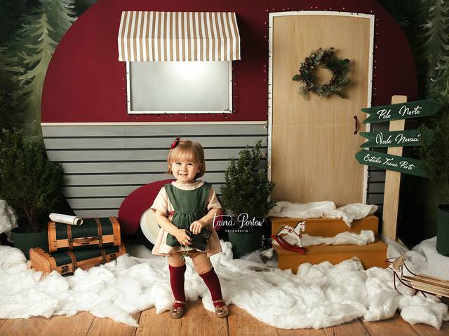Mini Sessão  de Sessão de Natal - Maju 