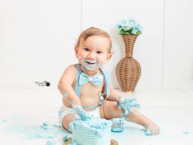 SMASH ( ensaio 1 ano) de Smash the cake Joaquim