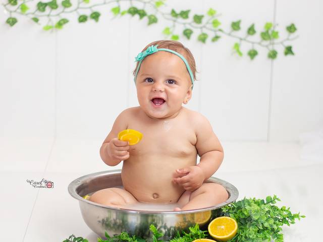 Acompanhamento Infantil de Acompanhamento Infantil 9 meses ( Smash the bath com frutinha)