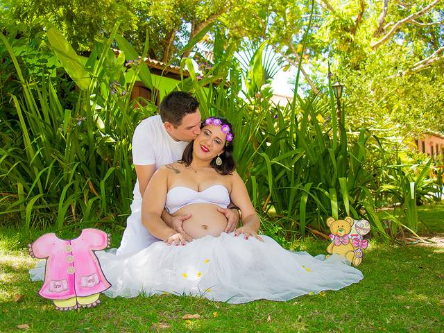 Gestante de Raquel e Gilvan