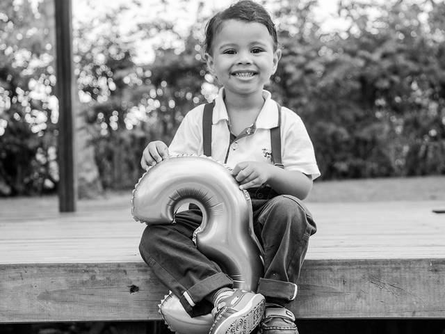 Ensaio de Arthur 3 anos