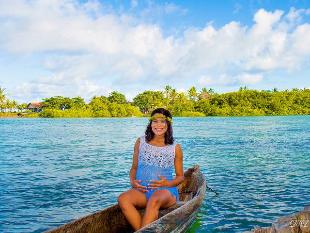 Gestante de Leidiane e Tito