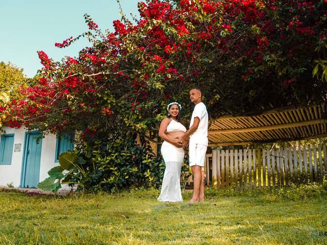 Gestante de Fabrine e Alex