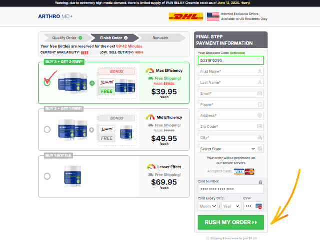 health of Arthro MD+ Cream Ireland 2025 - Special Offer | Only $49 Per Bottle Today!!