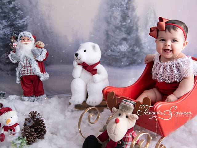 Mini Sessão Natal 2018 de Primeiro Natal Maria Clara