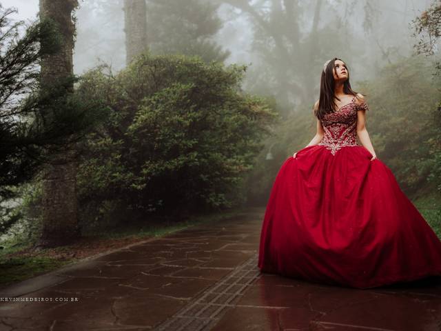 Ensaio Debutante de Rafaela