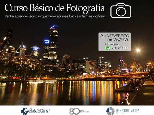 Curso Básico de Fotografia de Curso Básico - fevereiro 2018