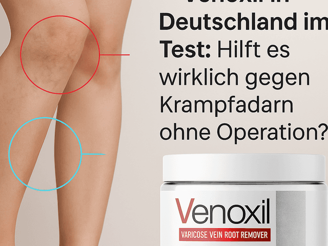 health of Venoxil in Deutschland im Test: Hilft es wirklich gegen Krampfadern ohne Operation?